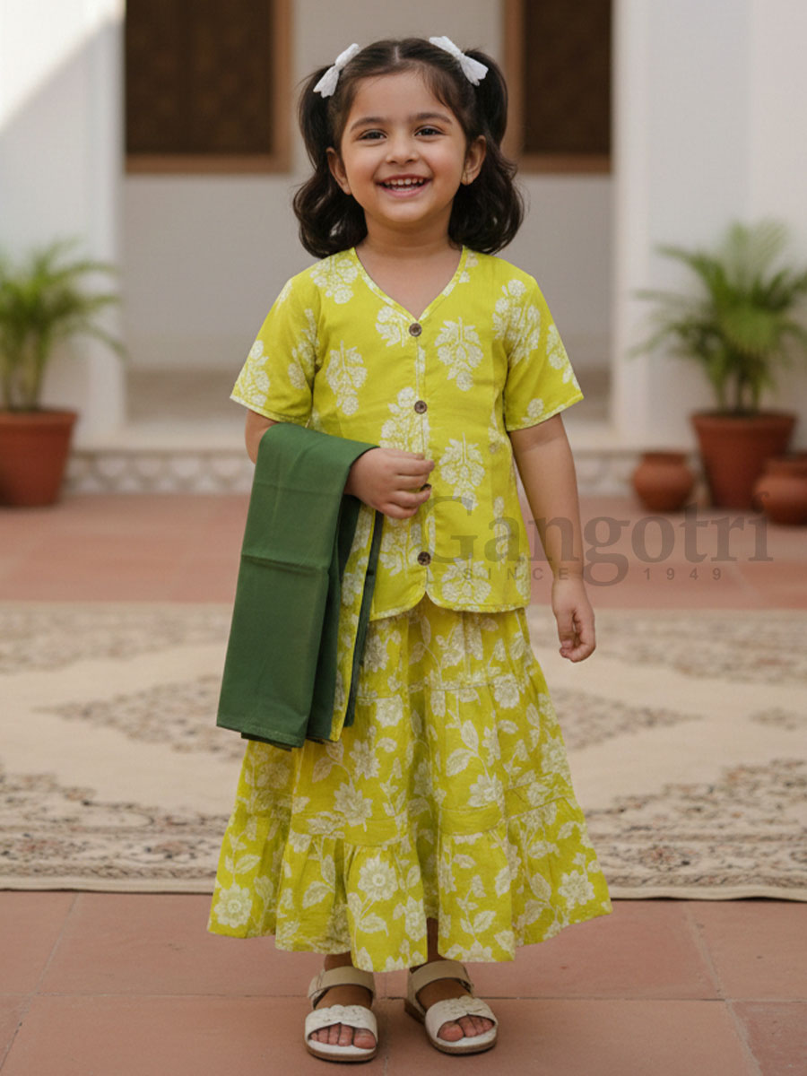 Girls Gopi Dress Set (2-3 Yrs) - Image 2