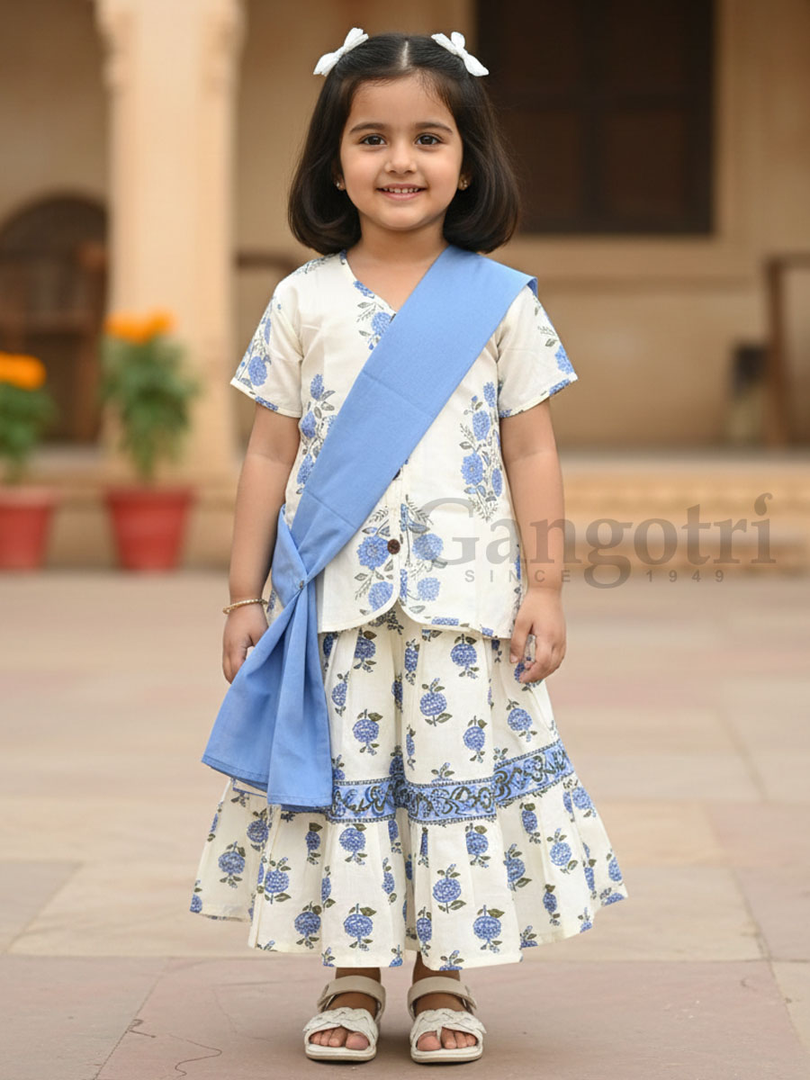 Girls Gopi Dress Set (2-3 Yrs) - Image 4