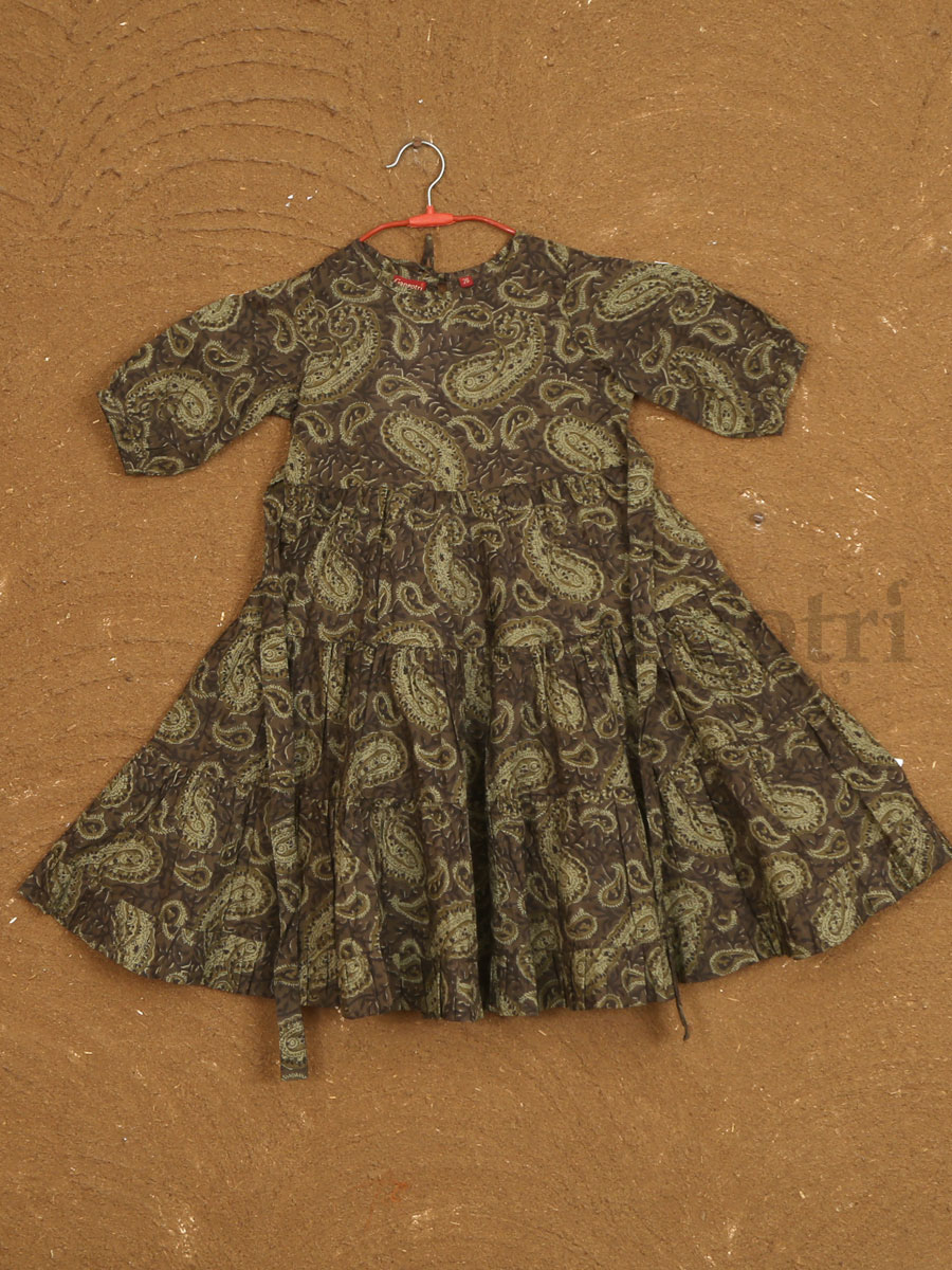 Girls Anarkalis Cotton (6-8 Yrs) - Image 4