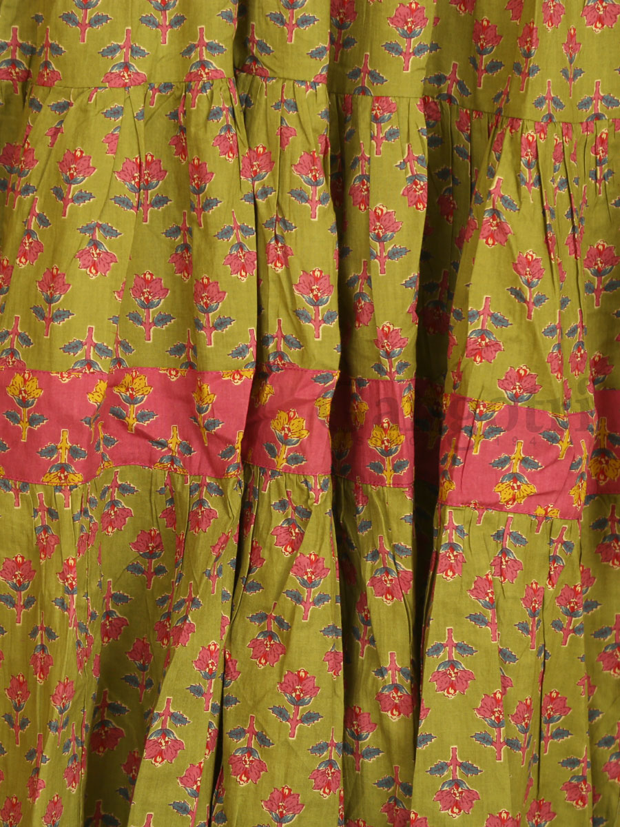 Girls Anarkalis Cotton (15-17 Yrs) - Image 3