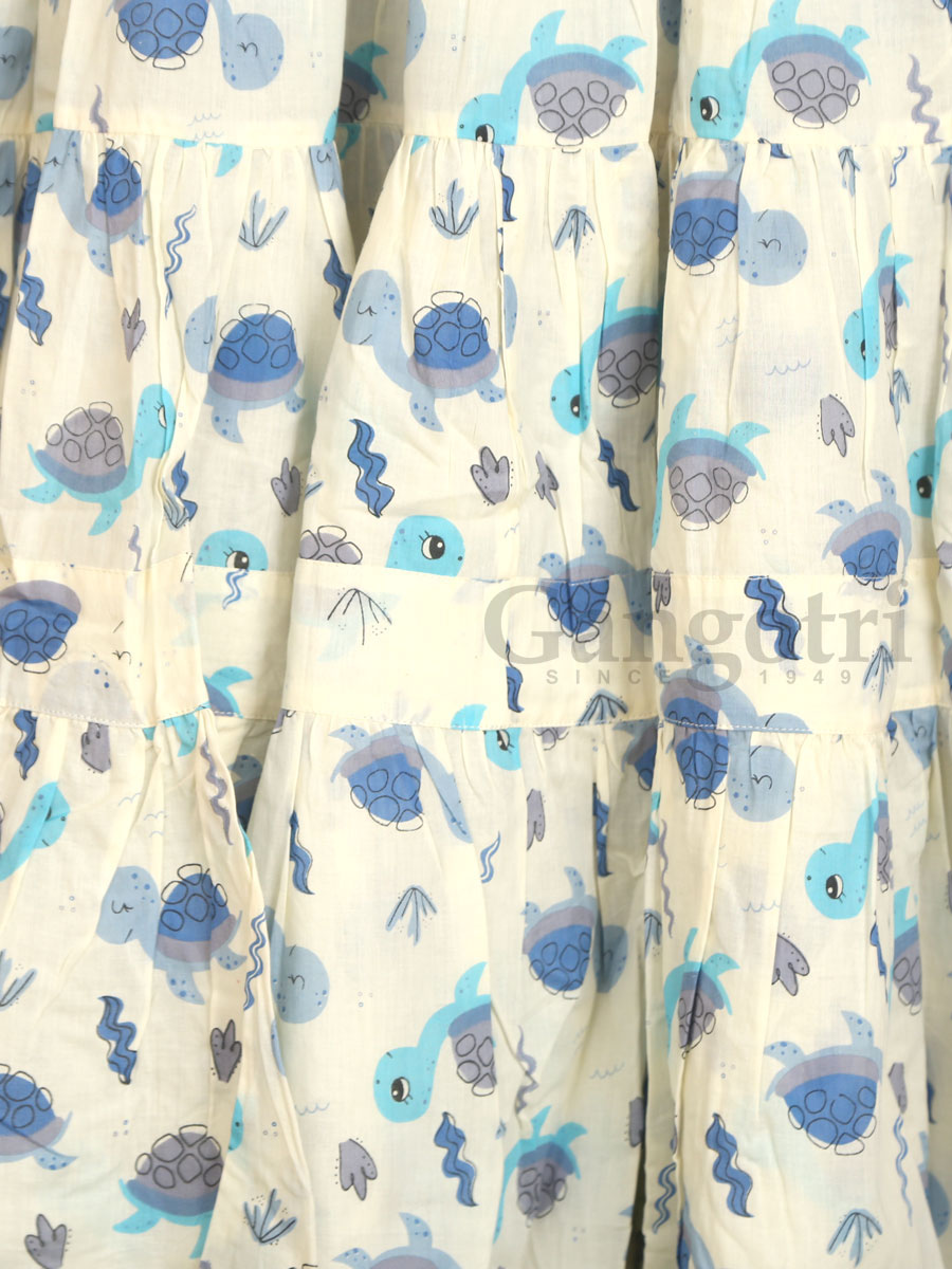 Girls Anarkalis Cotton (15-17 Yrs) - Image 3