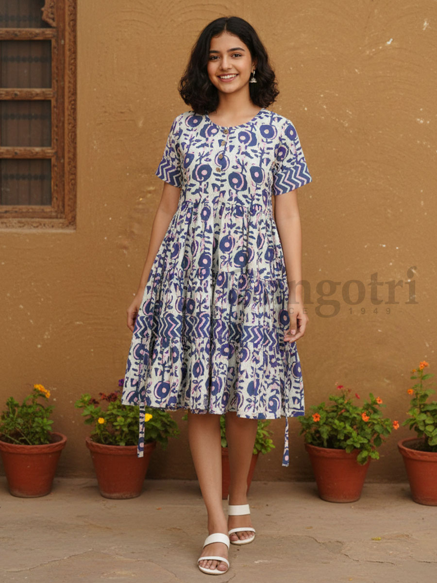 Girls Anarkalis Cotton (15-17 Yrs)