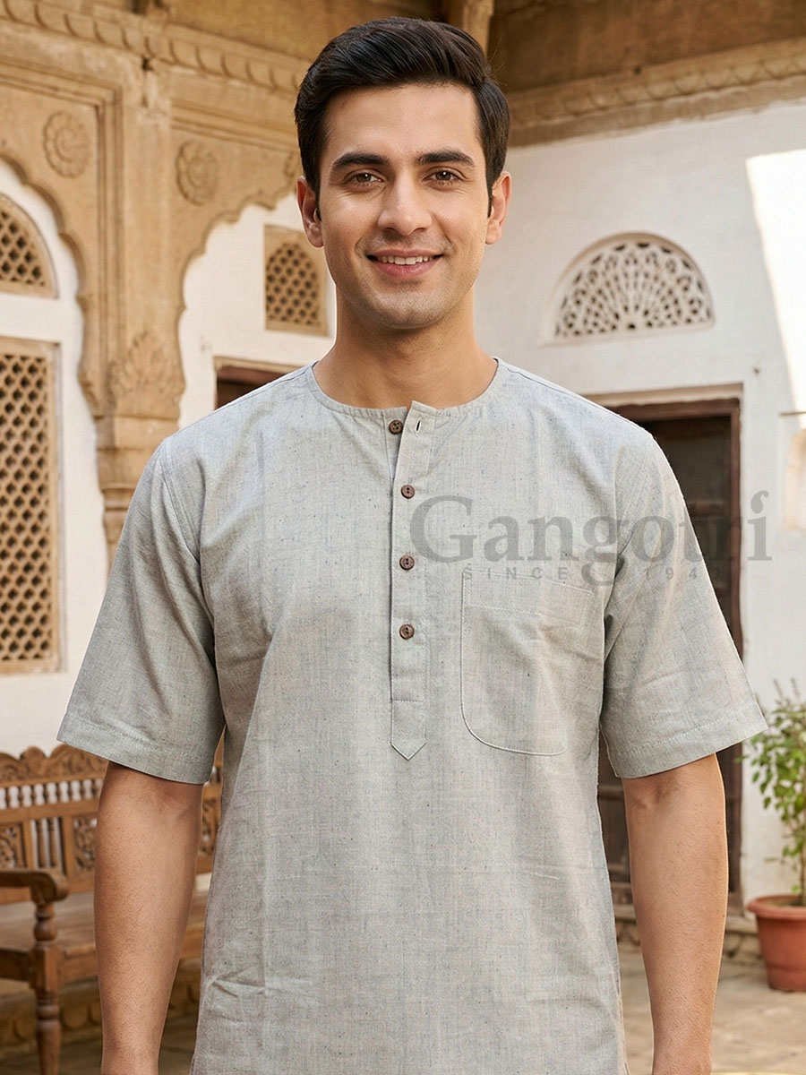Kurta Cotton Roundneck M - Image 2