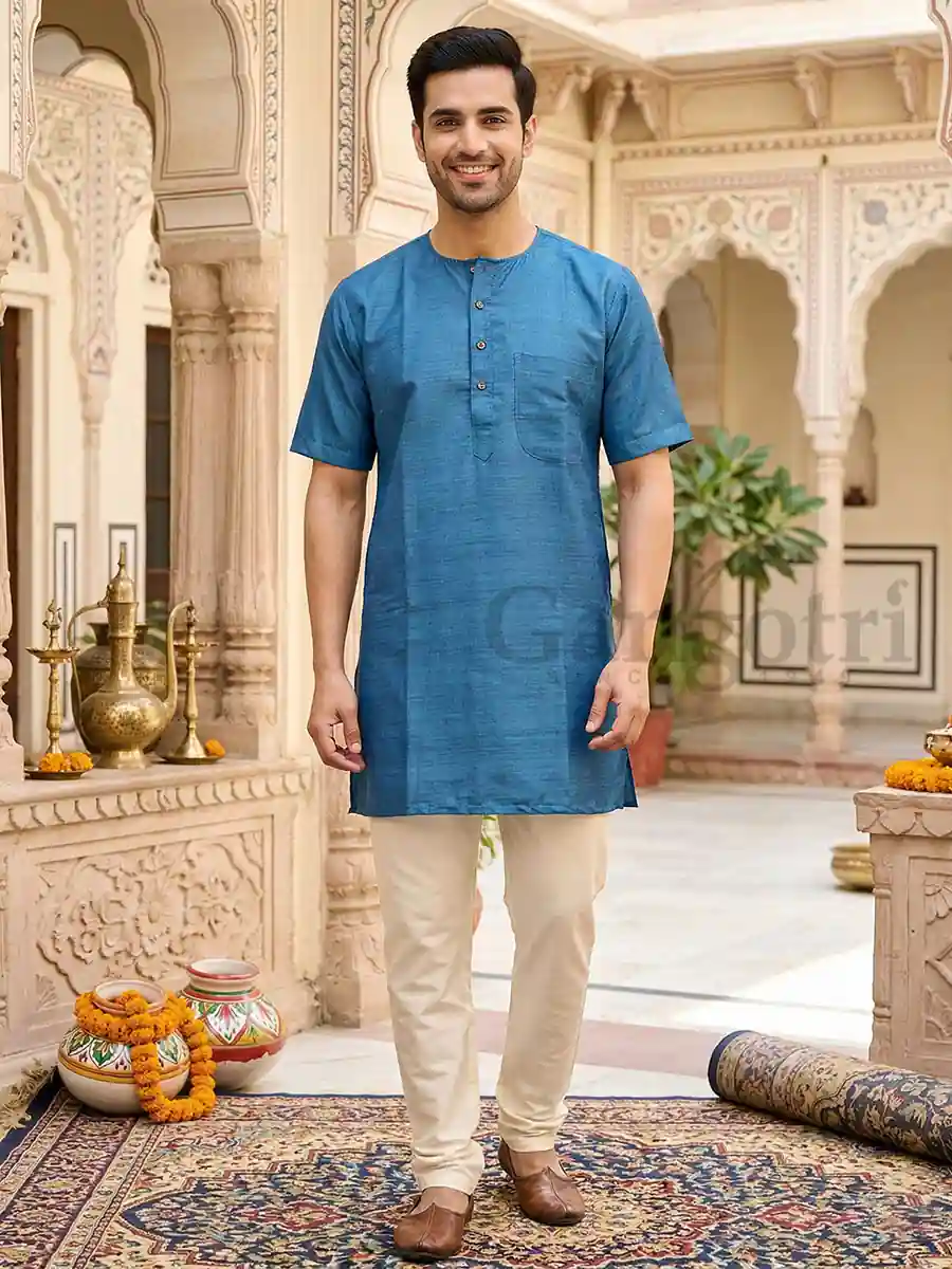 Kurta Cotton Roundneck M