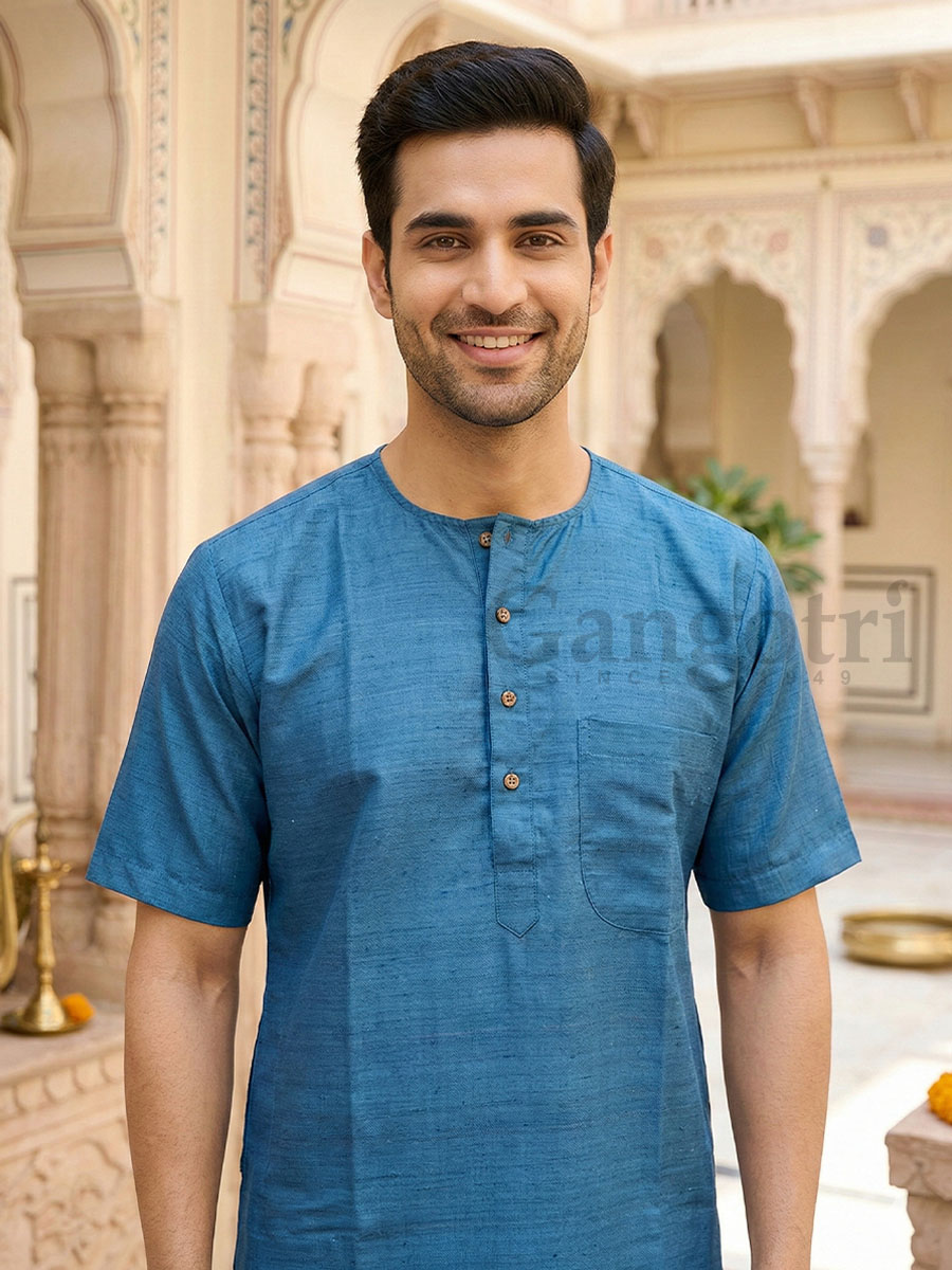 Kurta Cotton Roundneck M - Image 2