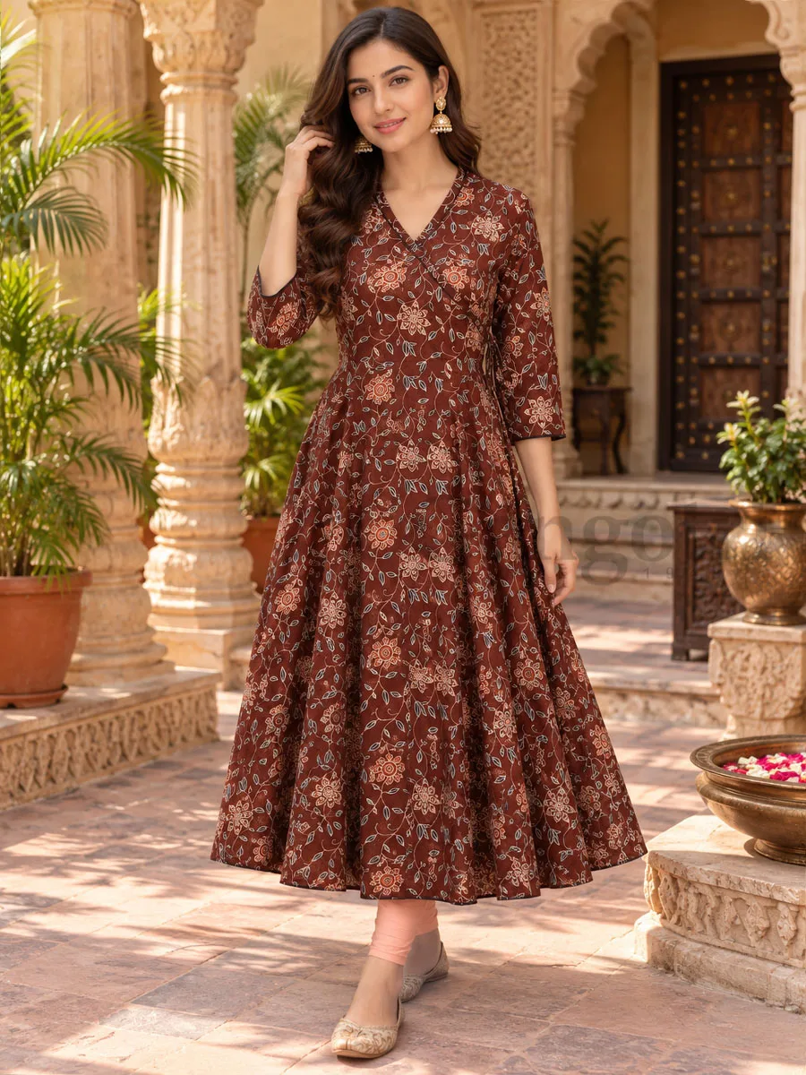 Cotton Anarkali L