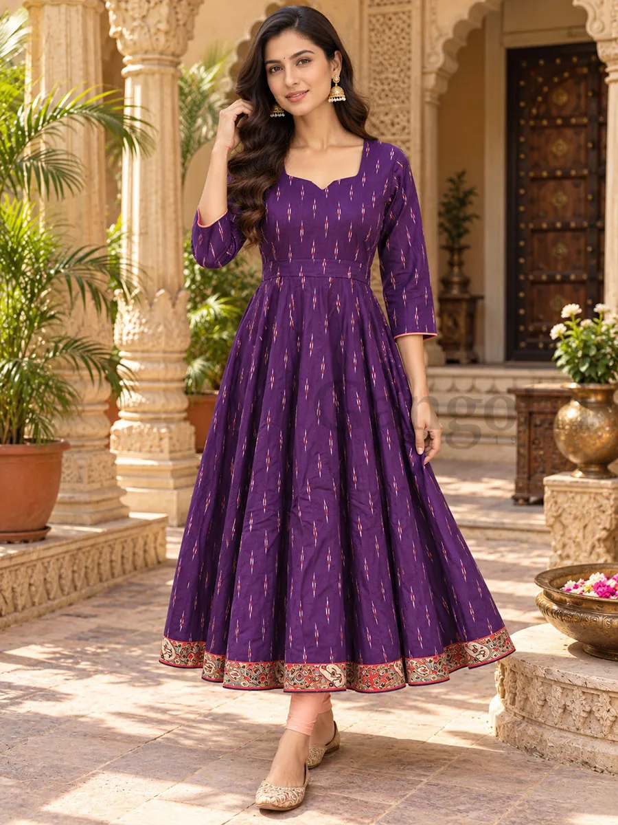 Cotton Anarkali L