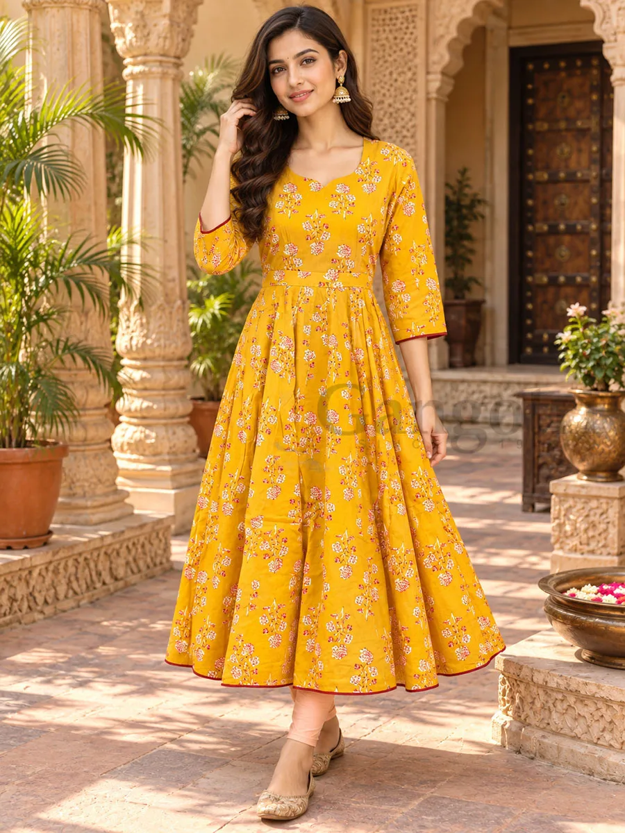 Cotton Anarkali L