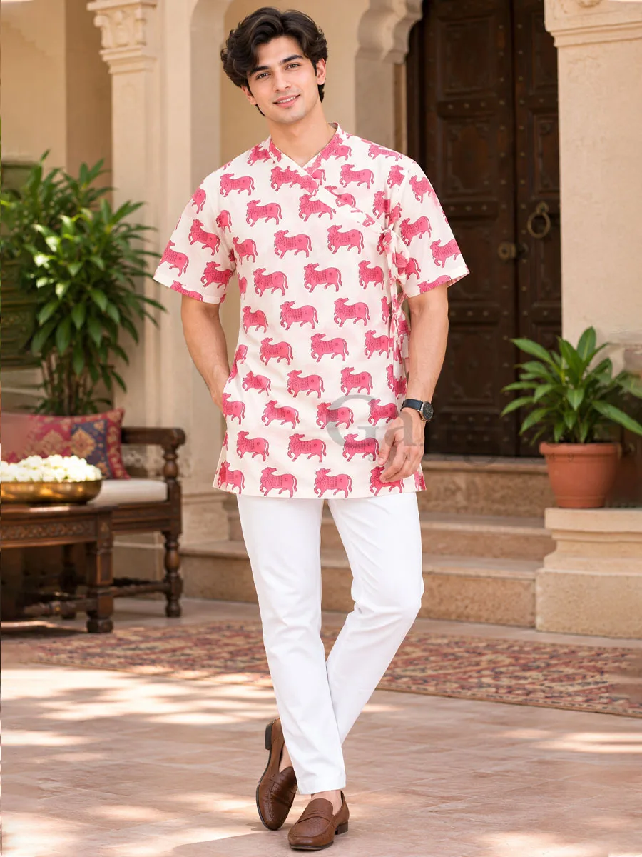 Cotton Printed Kirtan Bagalbandi L