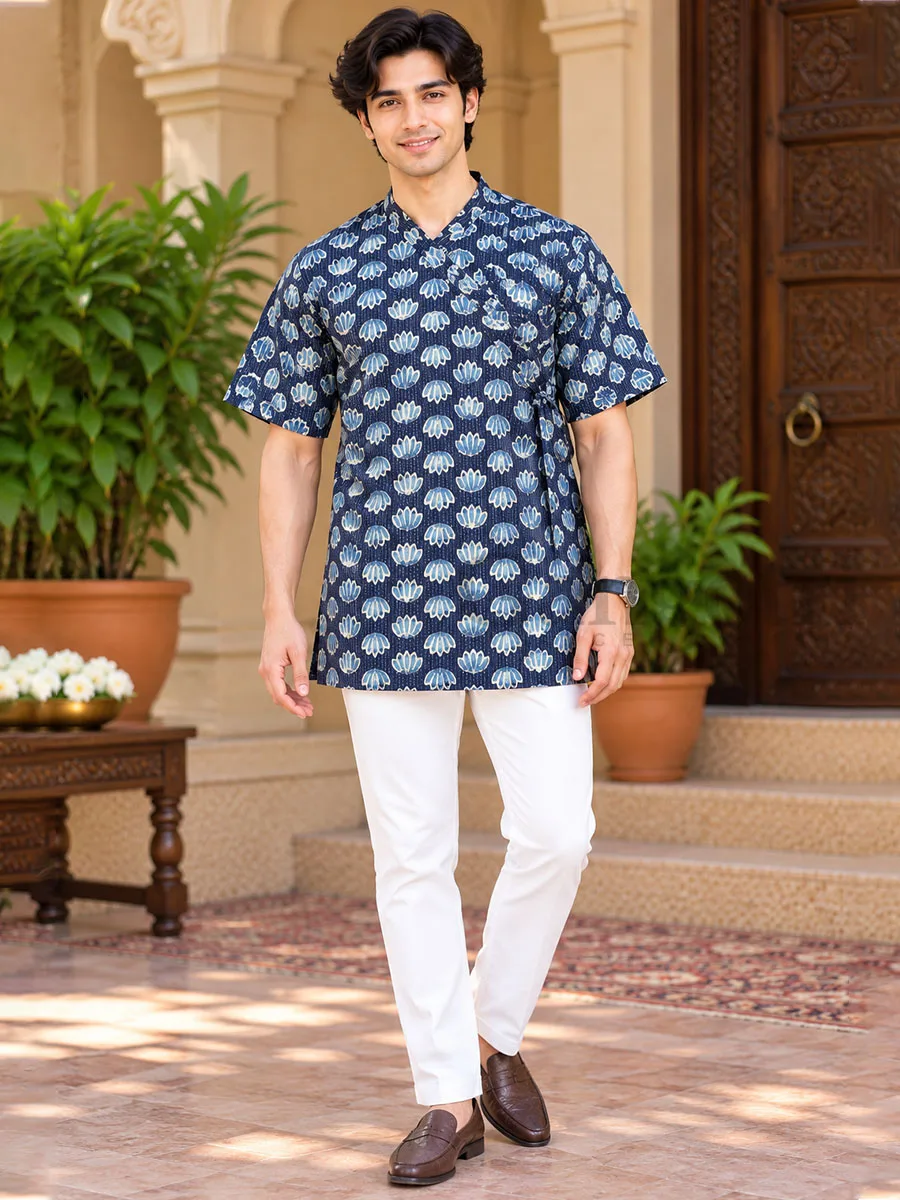 Cotton Printed Kirtan Bagalbandi L