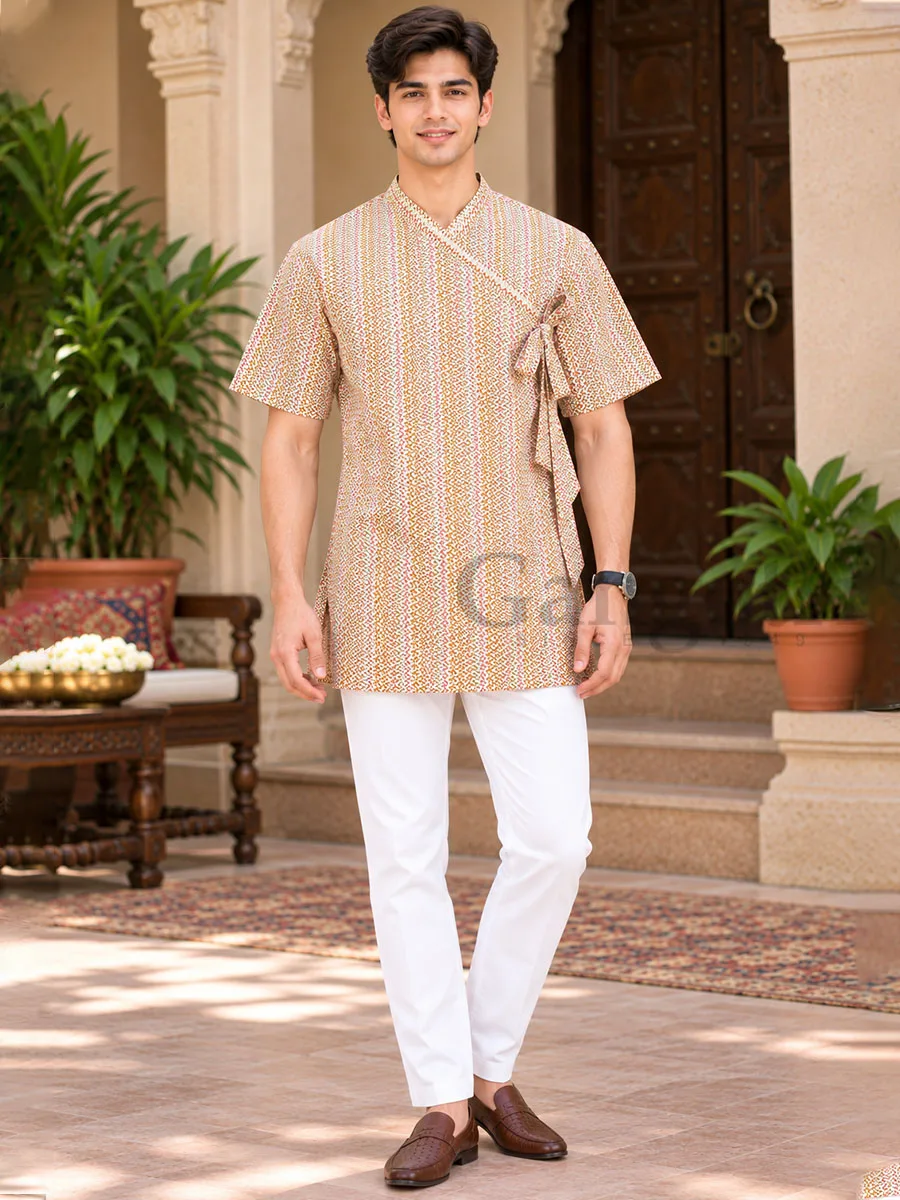 Cotton Printed Kirtan Bagalbandi L