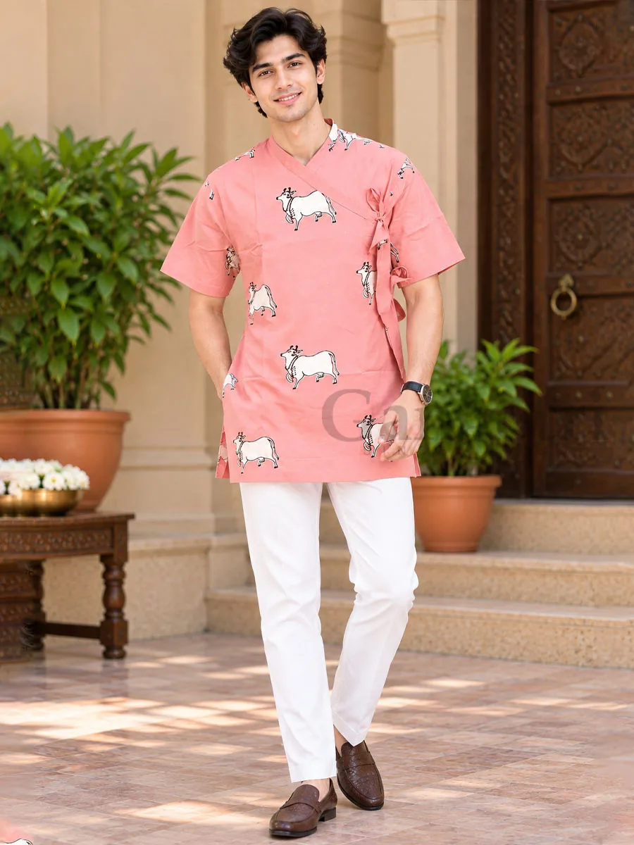Cotton Printed Kirtan Bagalbandi L