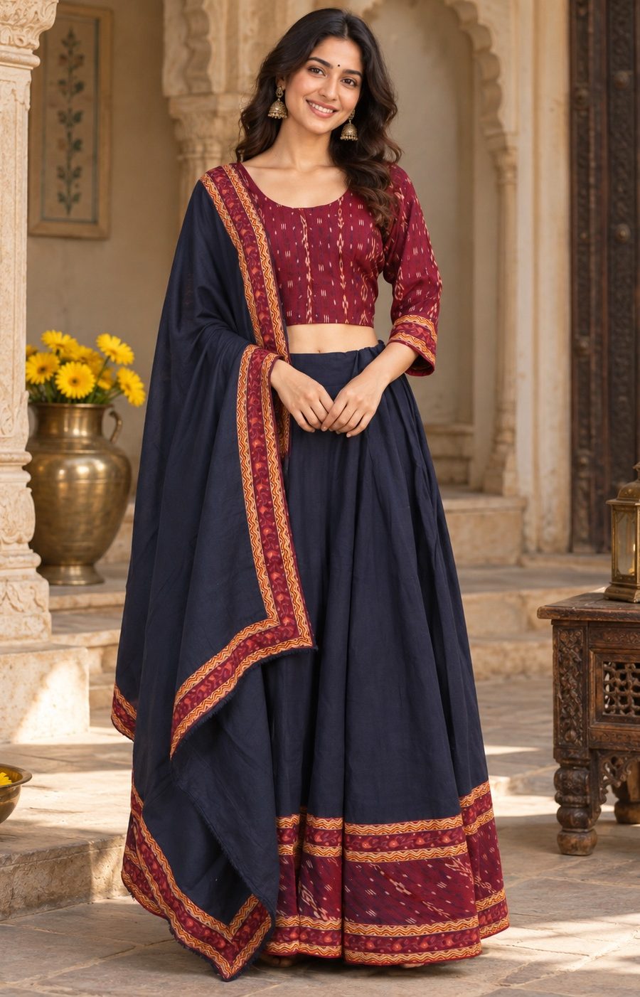 Gopi Dress Designer Gopi Dress Set L