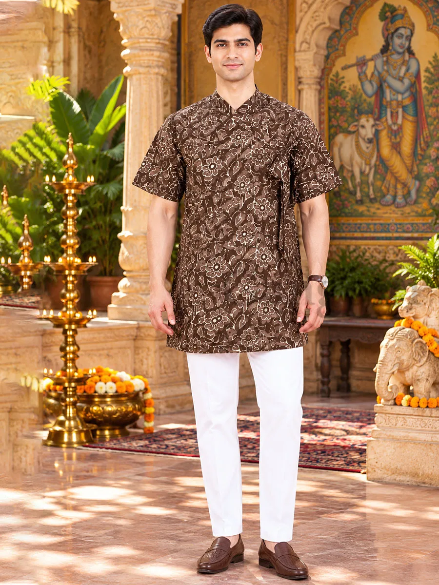 Cotton Printed Kirtan Bagalbandi M