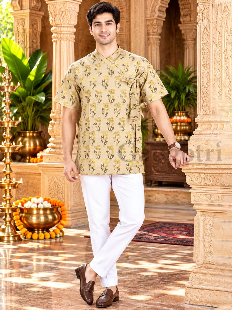 Cotton Printed Kirtan Bagalbandi S