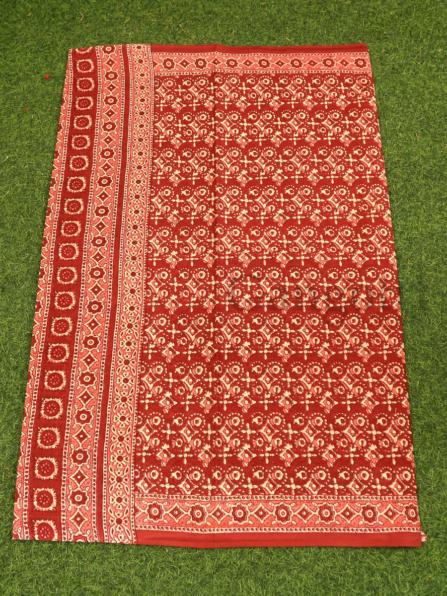 Cotton Printed Saree - Image 4