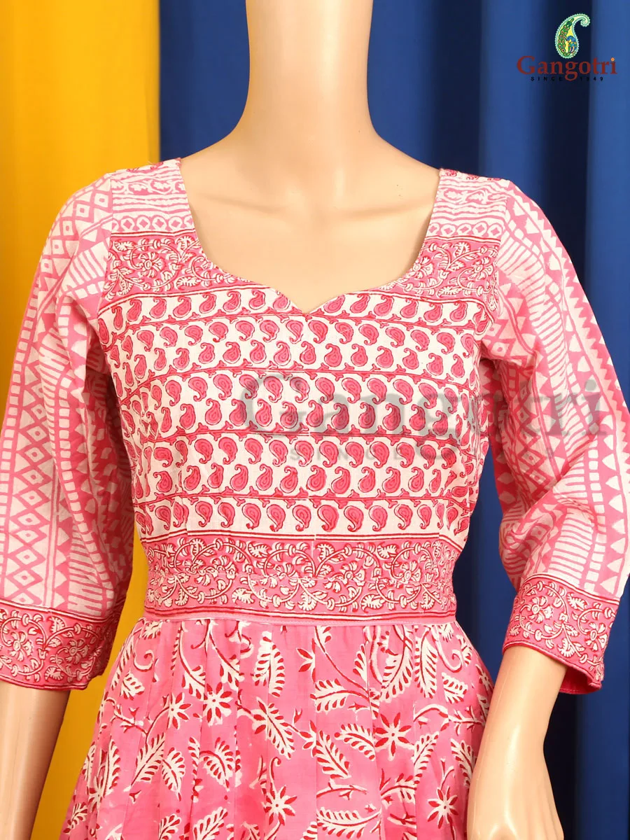 Cotton Anarkali XL - Image 2