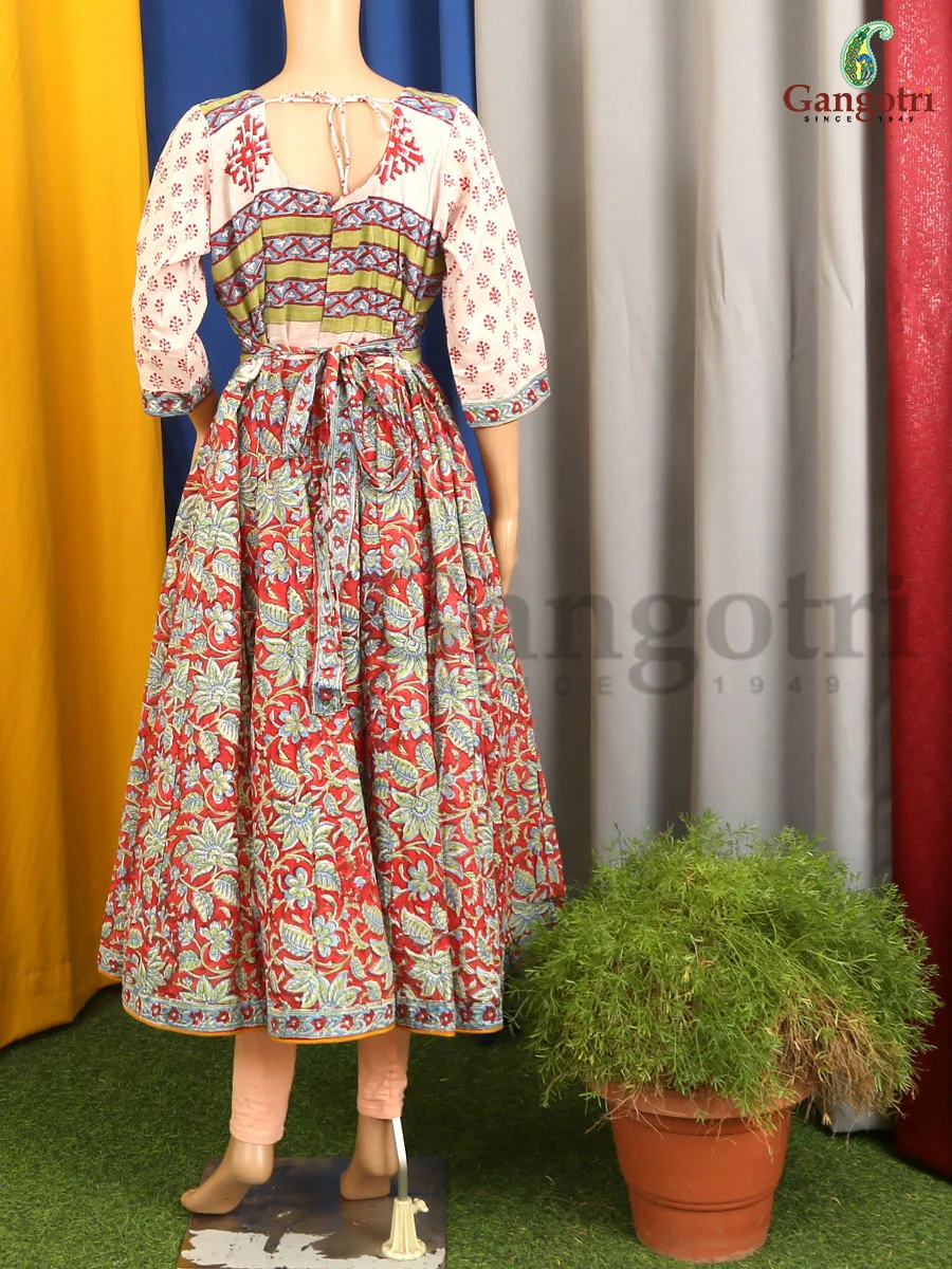 Cotton Anarkali XL - Image 3