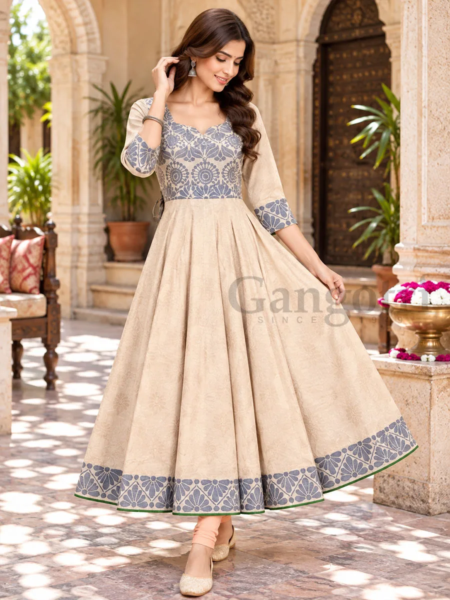 Cotton Anarkali XL