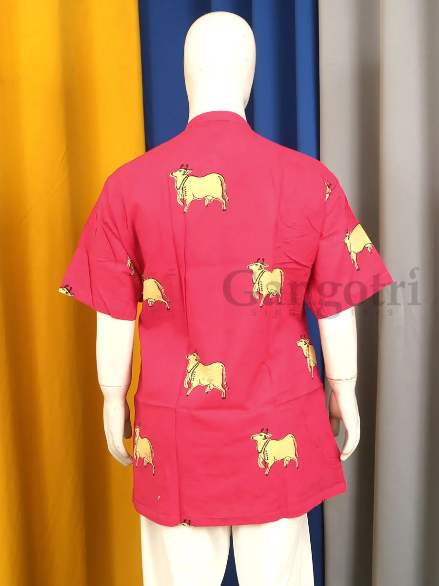 Cotton Printed Kirtan Bagalbandi 2XL - Image 2