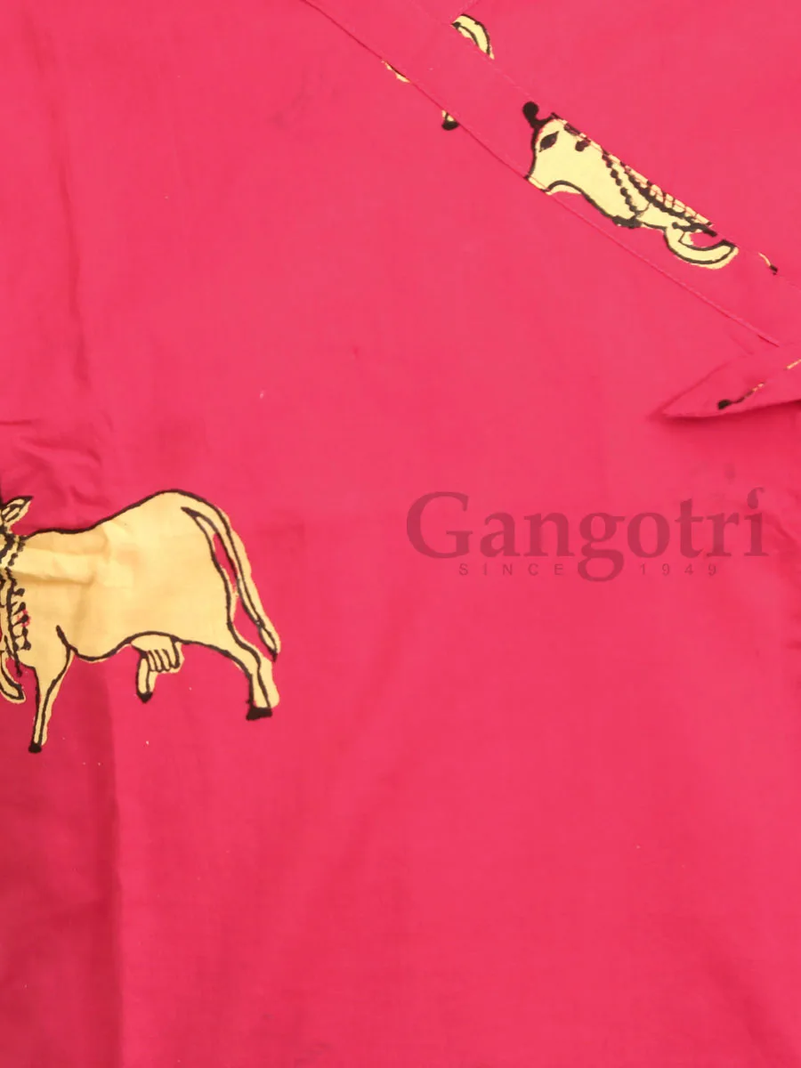 Cotton Printed Kirtan Bagalbandi 2XL - Image 4