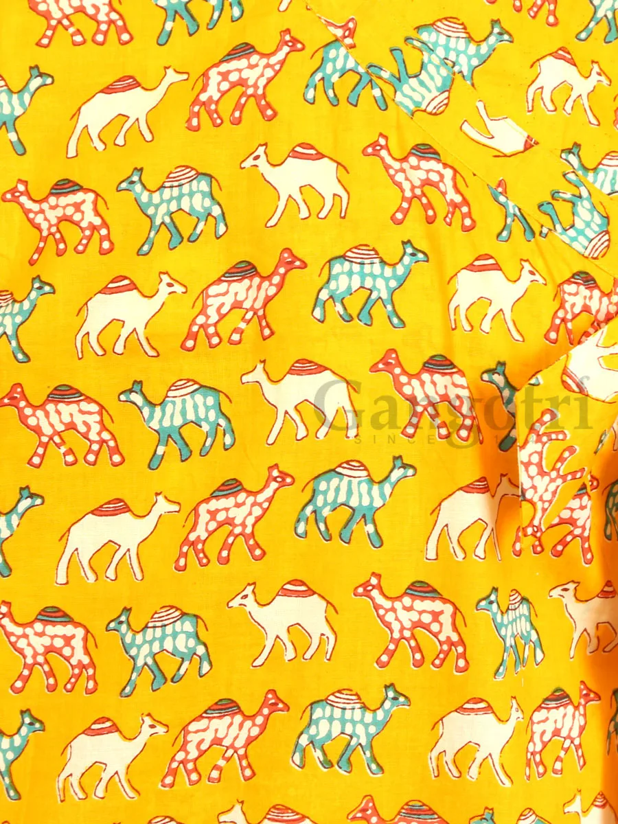Cotton Printed Kirtan Bagalbandi 2XL - Image 3