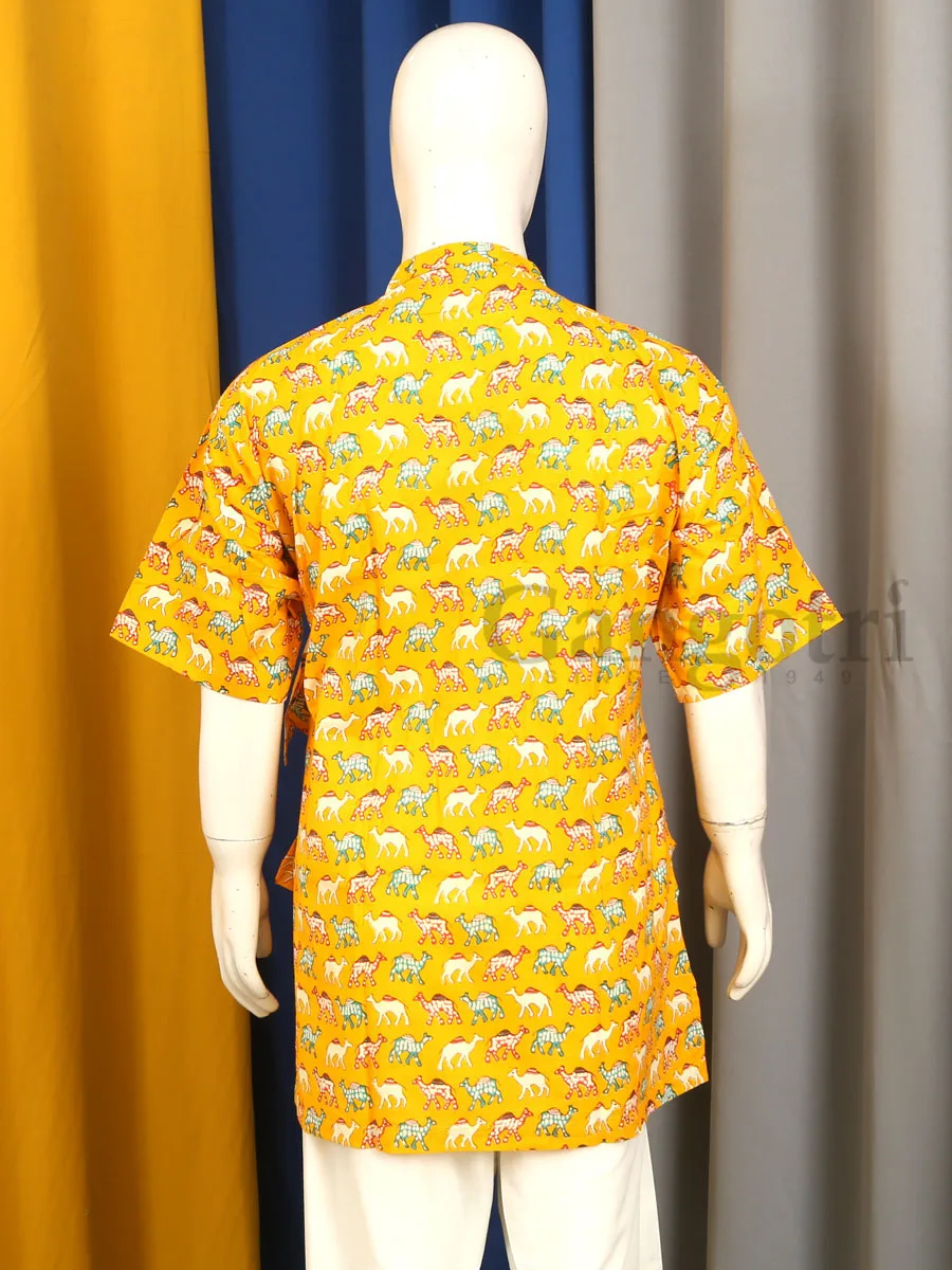 Cotton Printed Kirtan Bagalbandi 2XL - Image 4