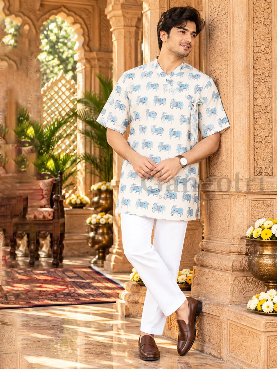 Cotton Printed Kirtan Bagalbandi 2XL