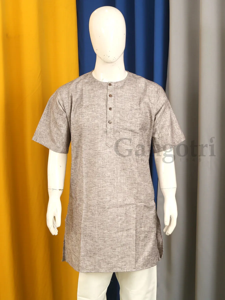 Kurta Cotton Roundneck L - Image 2