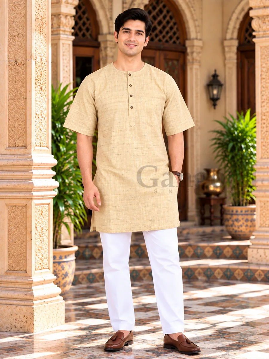 Kurta Cotton Roundneck L