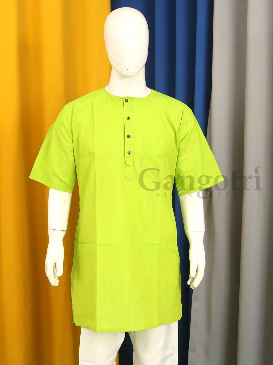 Kurta Cotton Roundneck L - Image 2