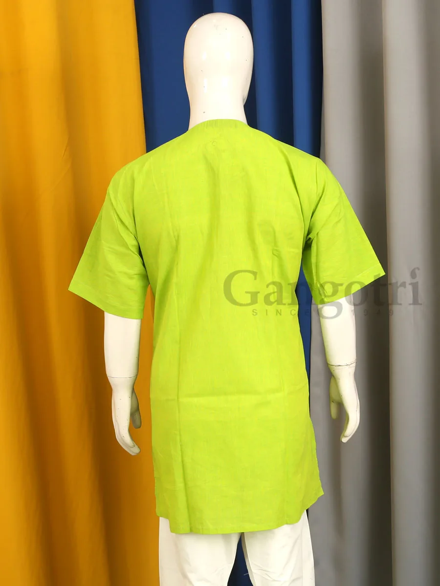 Kurta Cotton Roundneck L - Image 3