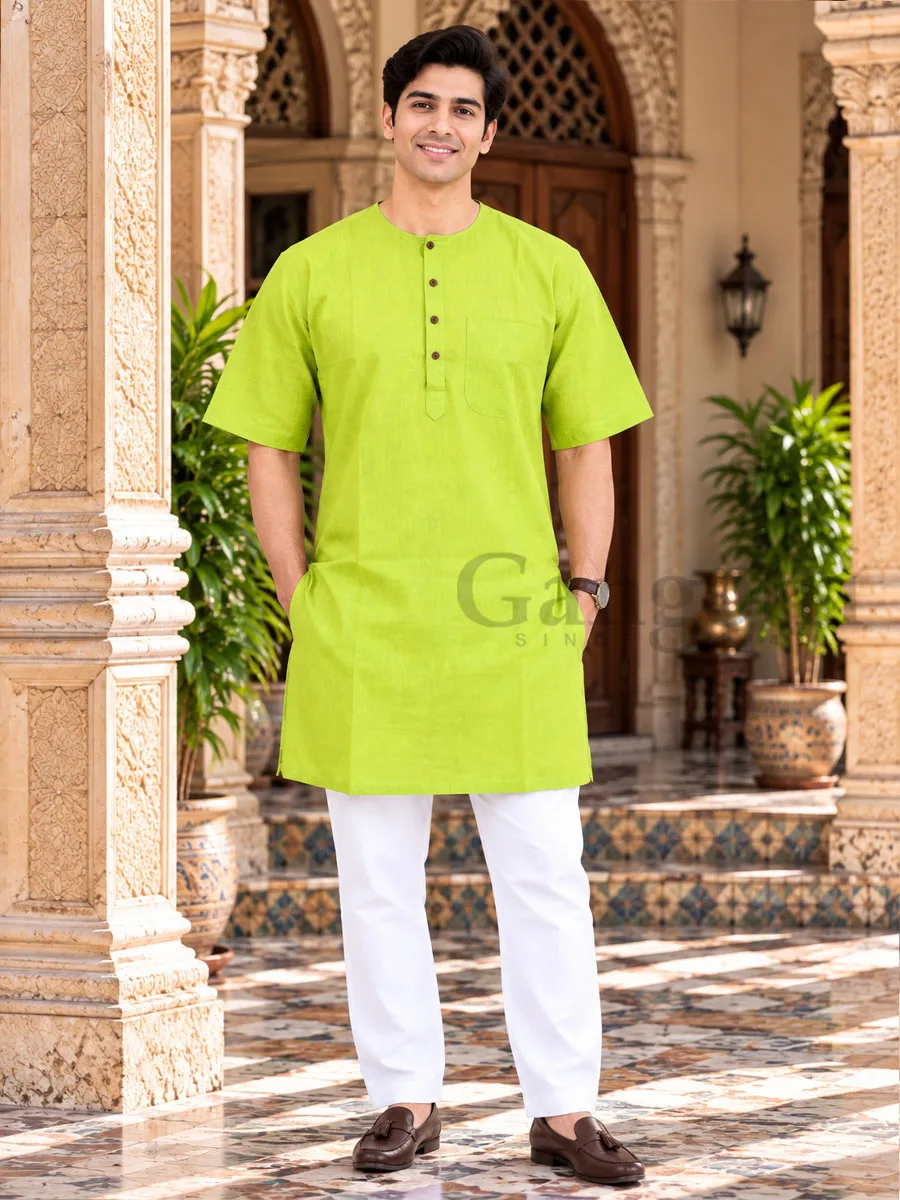 Kurta Cotton Roundneck L