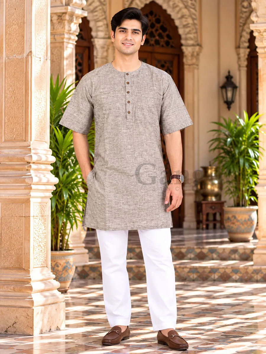 Kurta Cotton Roundneck L