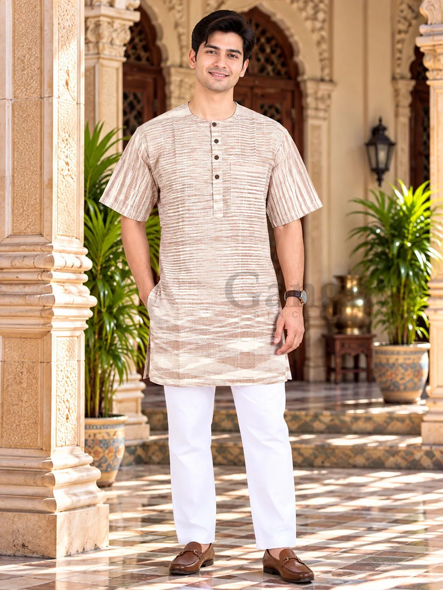 Kurta Cotton Roundneck L