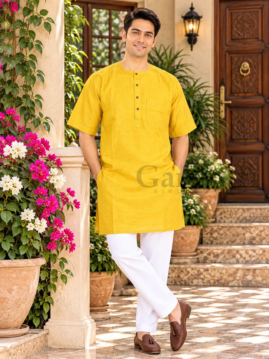 Kurta Cotton Roundneck L