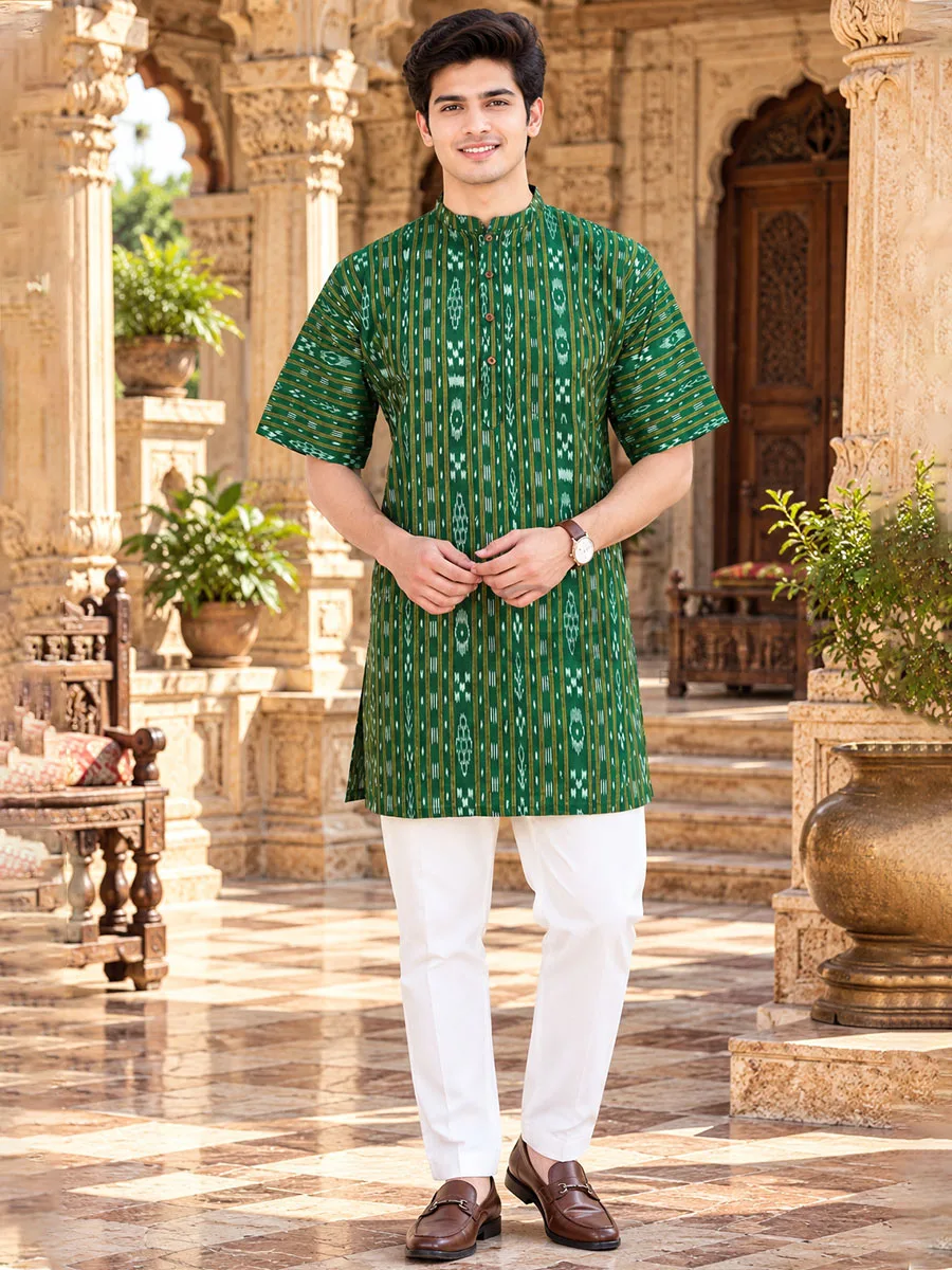 Cotton Kurta Collar L