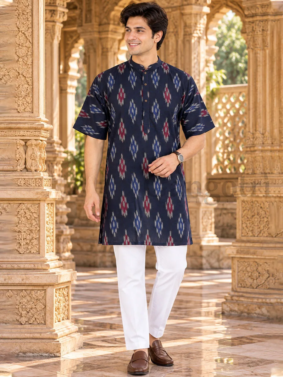 Cotton Kurta Collar L