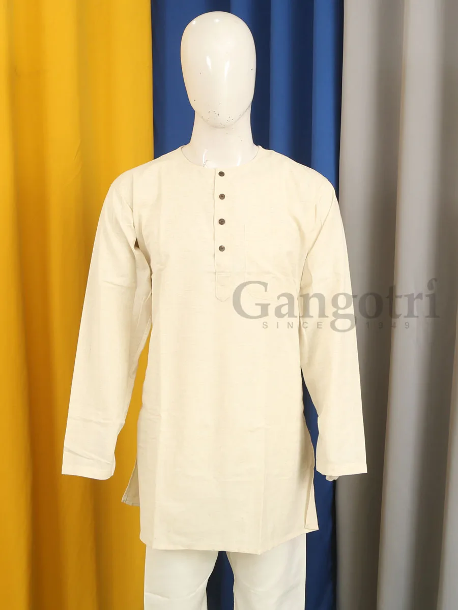 Kurta Cotton Roundneck L - Image 2