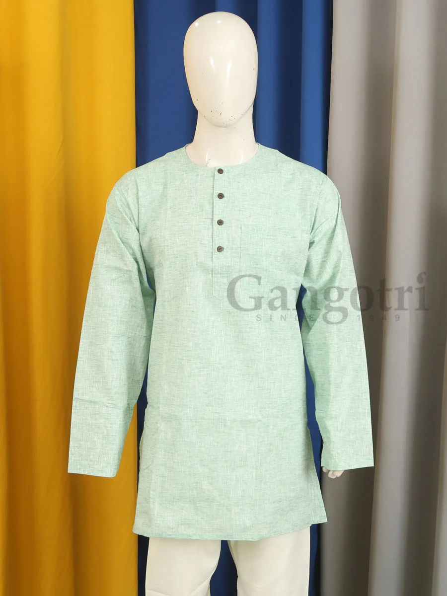 Kurta Cotton Roundneck L - Image 2