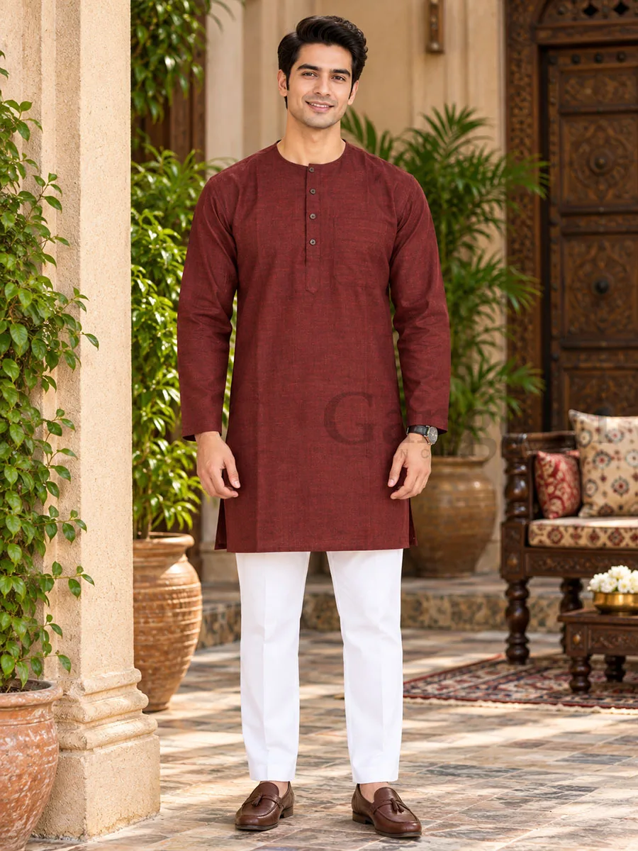 Kurta Cotton Roundneck L