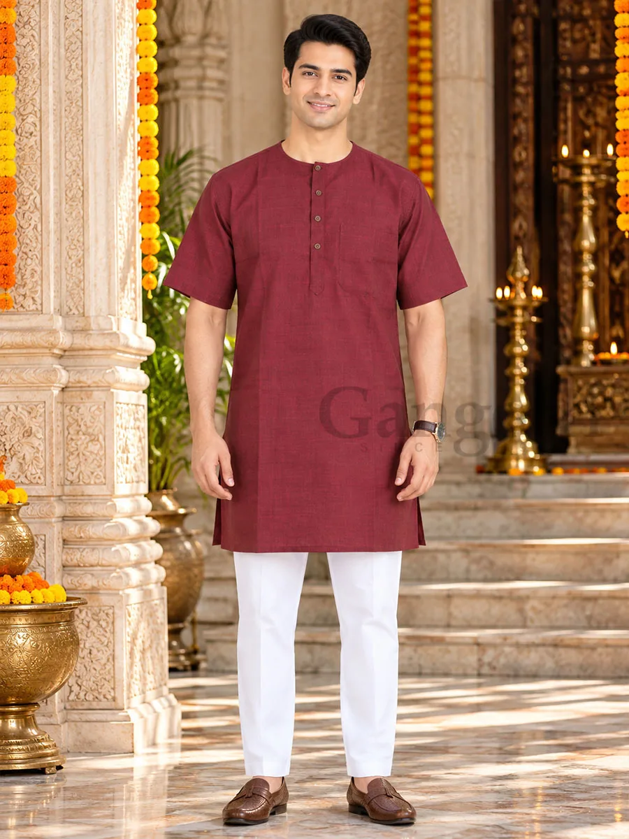 Kurta Cotton Roundneck M