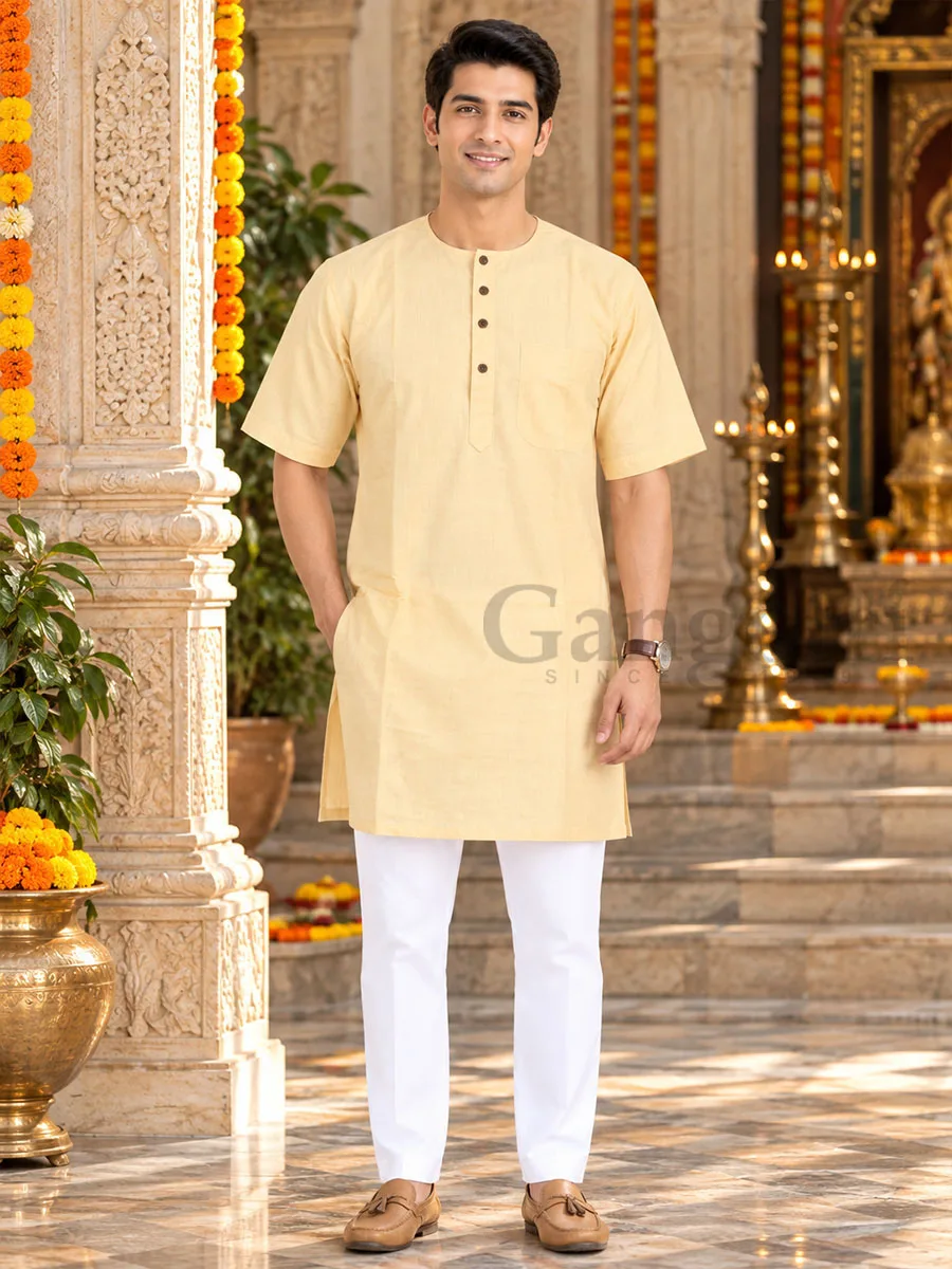 Kurta Cotton Roundneck M