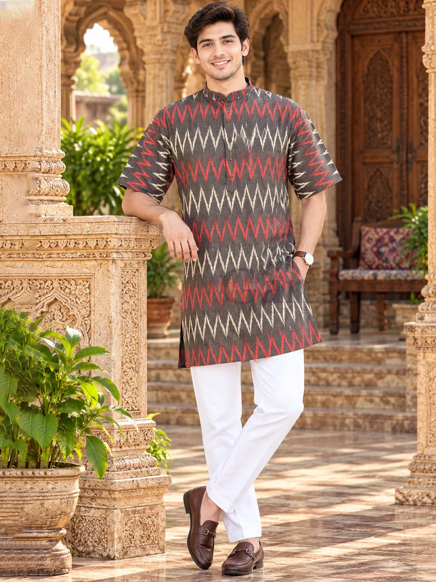 Cotton Kurta Collar M