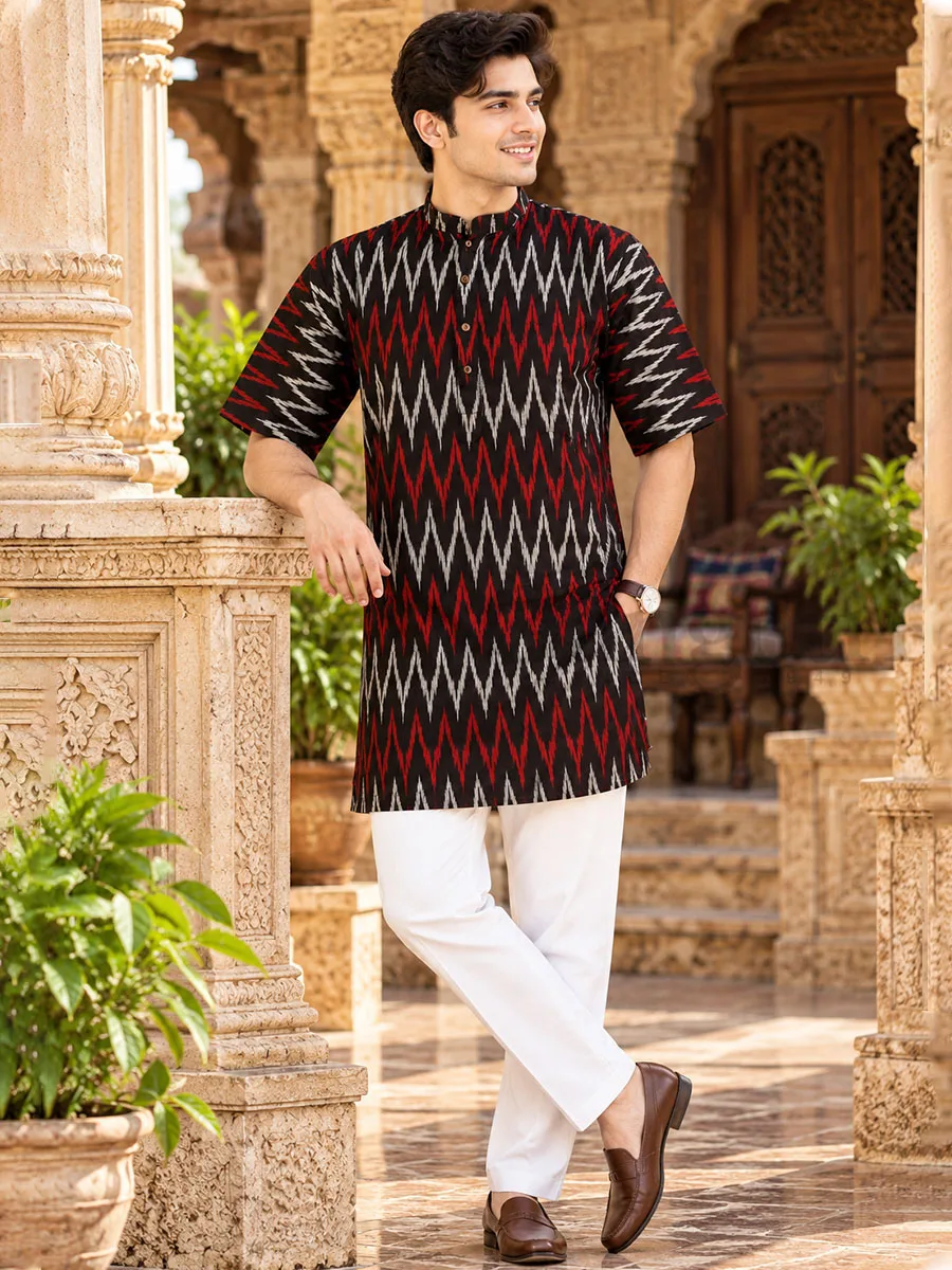 Cotton Kurta Collar M