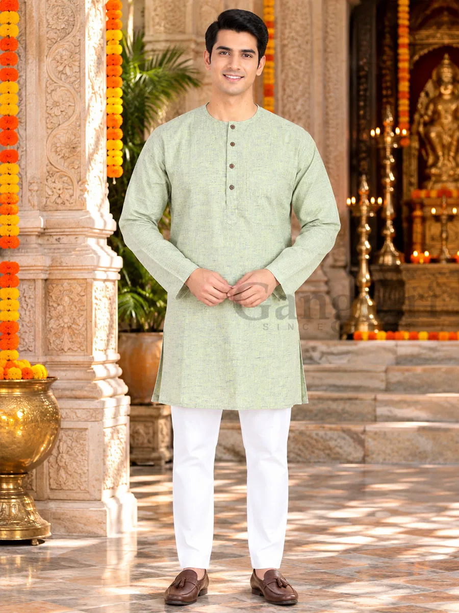 Kurta Cotton Roundneck M
