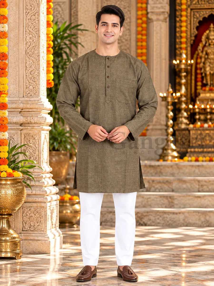 Kurta Cotton Roundneck M