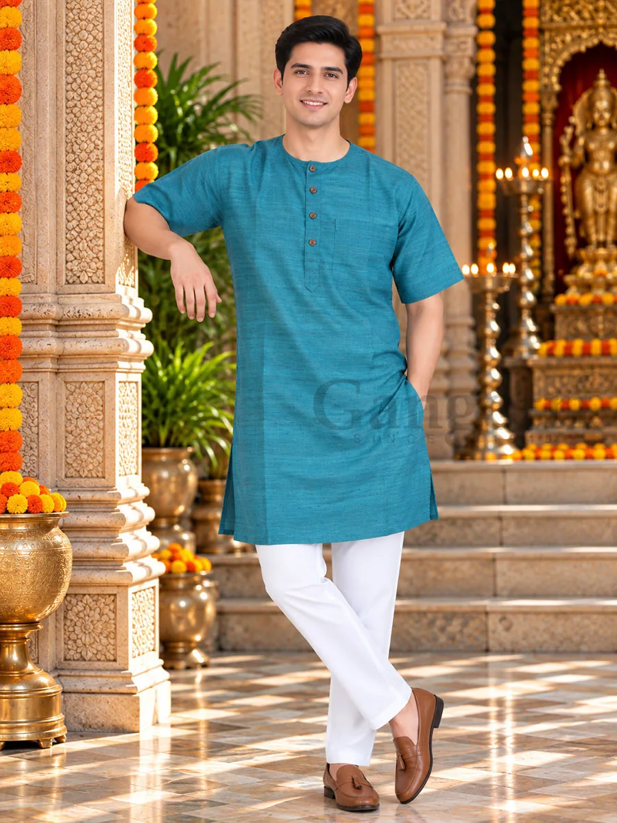 Kurta Cotton Roundneck S