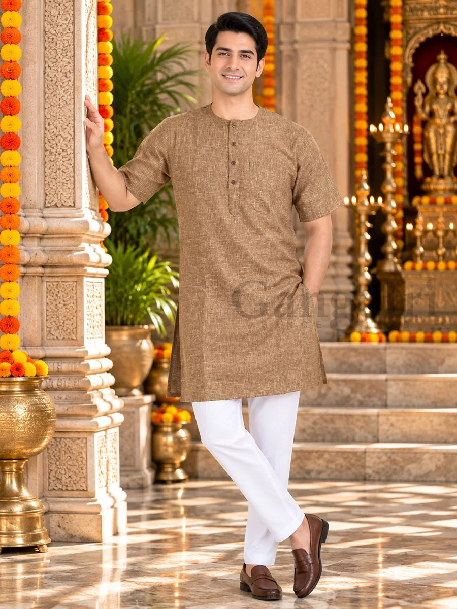 Kurta Cotton Roundneck S