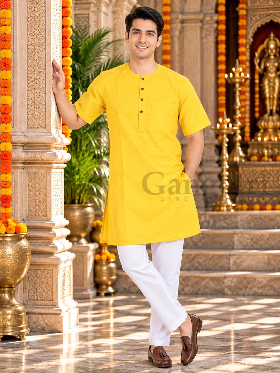 Kurta Cotton Roundneck S